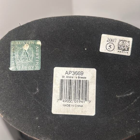 Vintage Bronze Austin Sculpture Lady Golfer “St. Andrews Breeze” Statue 14”H - Picture 7 of 7